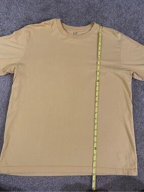GAP Short Sleeve Crew Tee in Golden Yellow